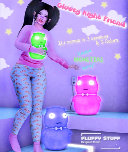 ::Fluffy Stuff:: Glowey Night Friends