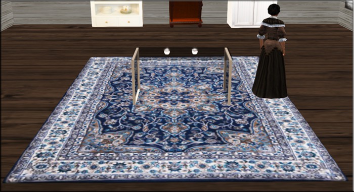 Tremont Blue Area Room Rug (mesh) Built-in Resizer