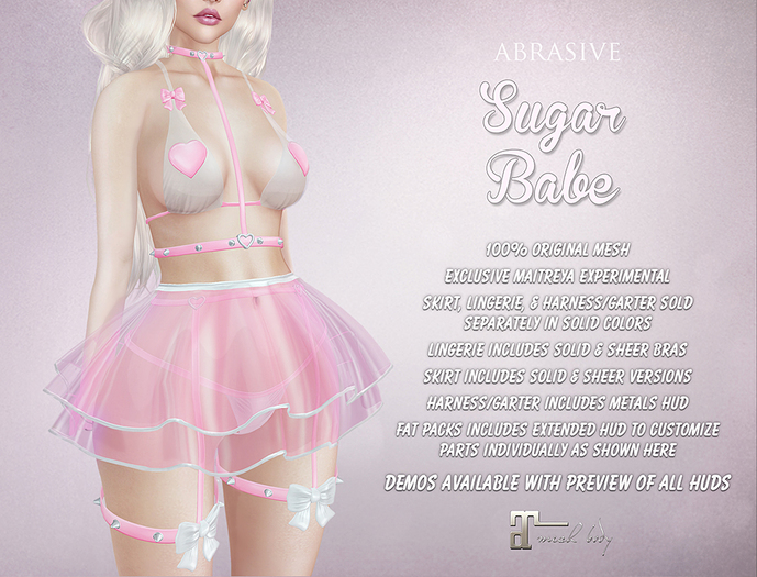 [ abrasive ] Sugar Babe Set DEMO
