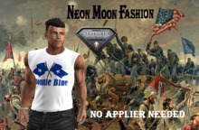 The Neon Moon Fashion-Sleeveless Shirt Bonnie Blue flags