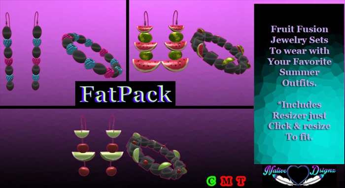 ~NHD~ Fruit Fusion Jewelry Sets FatPack
