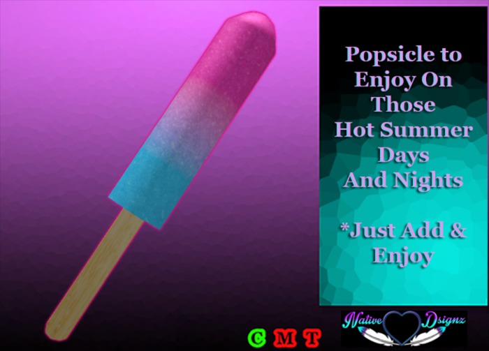 ~NHD~ Fruit Fusion *Blue Raspberry* Popsicle