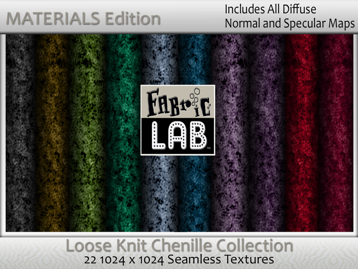 Fabric Lab ME Loose Knit Chenille Texture Collection Velvet Fabric