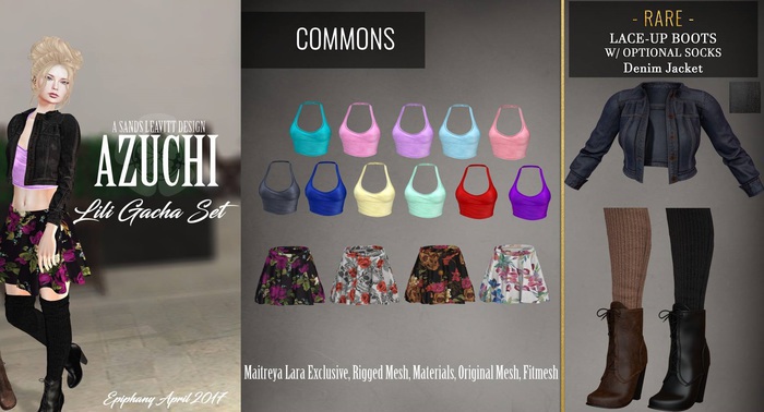 [Azuchi] Lili Top Ocean