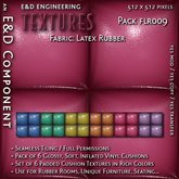 [FLR009] 6 Glossy Latex Textures Vinyl Textures Colored Latex Textures Padded Cell Textures by E&D ENGINEERING