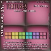 [FLR013] 6 Matte Vinyl Textures Colored Latex Textures Padded Cell Textures Furniture Cushion Texture by E&D ENGINEERING