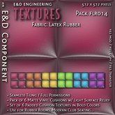 [FLR014] 6 Matte Vinyl Textures Colored Latex Textures Padded Cell Textures Furniture Cushion Texture by E&D ENGINEERING