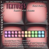[FLR015] 6 Matte Vinyl Textures Colored Latex Textures Padded Cell Textures Furniture Cushion Texture by E&D ENGINEERING