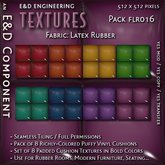 [FLR016] 8 Glossy Vinyl Textures Colored Latex Textures Shiny Latex Textures Padded Cell Textures by E&D ENGINEERING