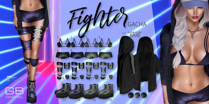 .::GB:: Fighter - SET KHAKI RARE MAITREYA