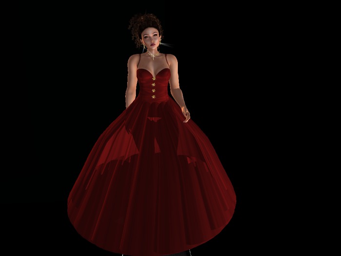 red dress beautiful flex