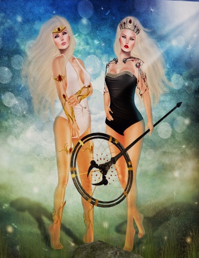 .:Aurica Store:. Solar  Leg Band (Gold)