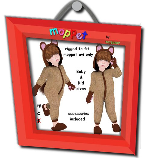 Moppet Bear Jammies Set