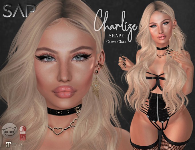 Sap ~ Charlize Shape Catwa Ciara Bento Head