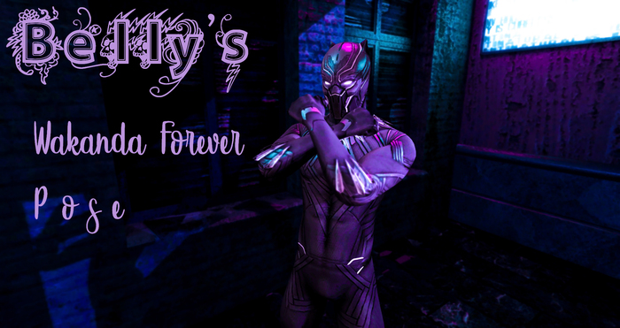 Belly's Wakanda Forever Pose (Promo Gift)