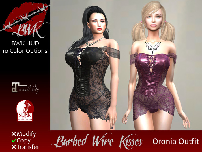 {BWK} Mesh Oronia Outfit (Boxed)