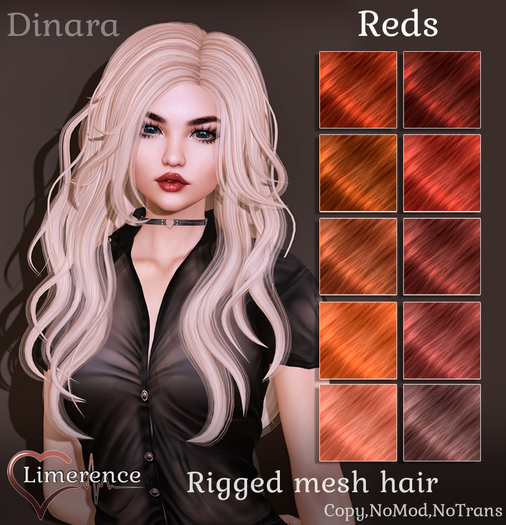 {Limerence} Dinara hair-Reds
