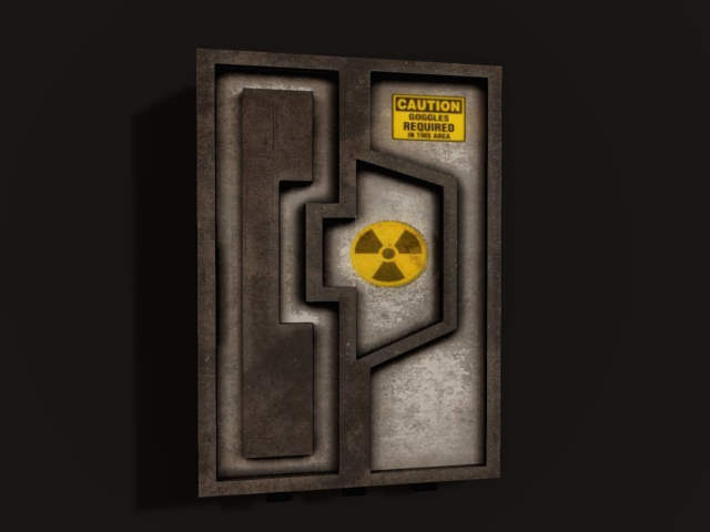 Transgenia Ship Door Rad Sign