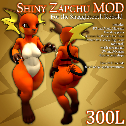 MOOPA Inc. Shiny Zapchu MOD for Snaggletooth Kobold (BOX)