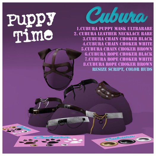 2. Cubura Leather Necklace RARE