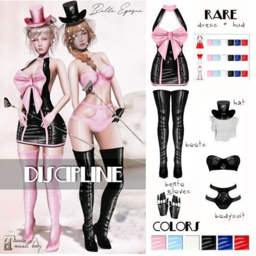 Belle Epoque { Discipline } Boots Red (Box)Maitreya