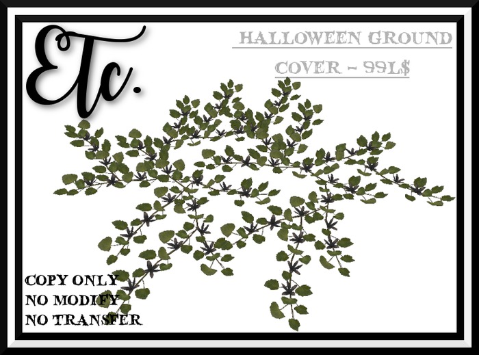 Second Life Marketplace Etc. Halloween Ground Cover