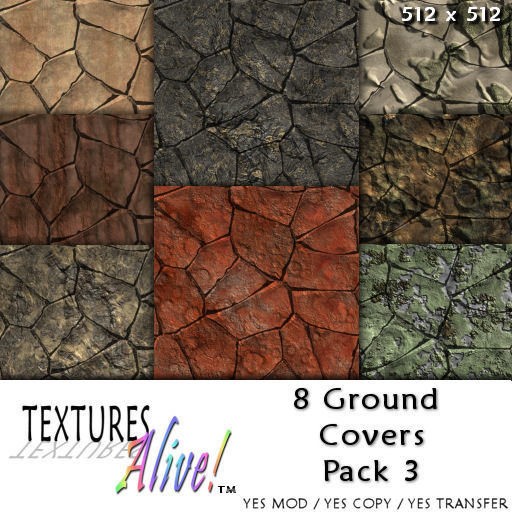 8 Ground Cover Textures Pk3