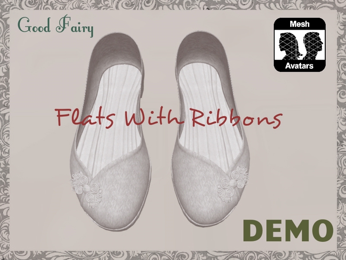 [Good Fairy] - {Flats w Ribbon} DEMO