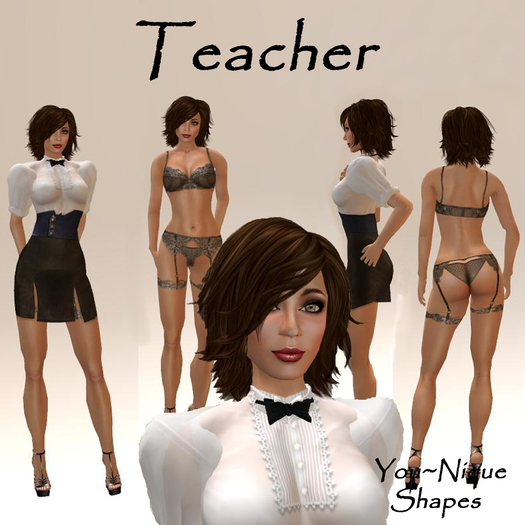 Teacher Shape, female