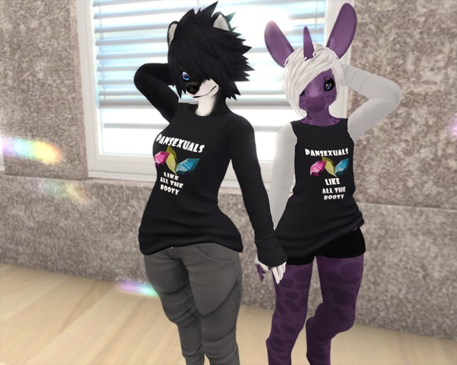 Lazy Long Sleeve - Pansexuals Like All the Booty
