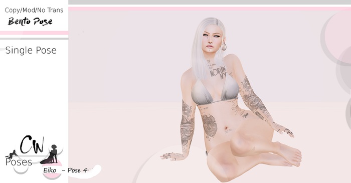 CW Poses - Eiko Bento Pose Set 4