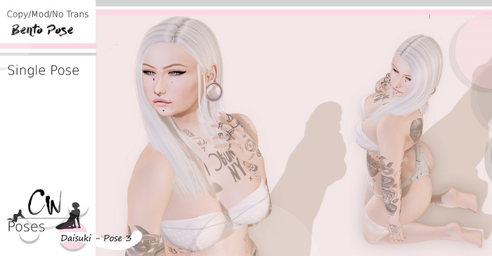 CW Poses - Daisuki Bento Pose Set 3