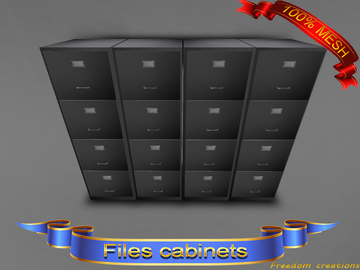 Files cabinets(ADD)(BOX)-Freedom creations