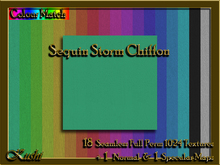 Sequin Storm Chiffon Solid Seamless Textures
