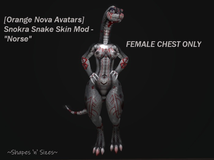 [S&S] Snokra Snake Skin - Norse