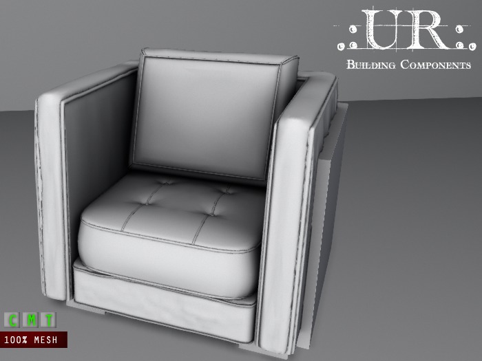 .:UR:. Lashes Studio - Sofa III (full perm mesh)