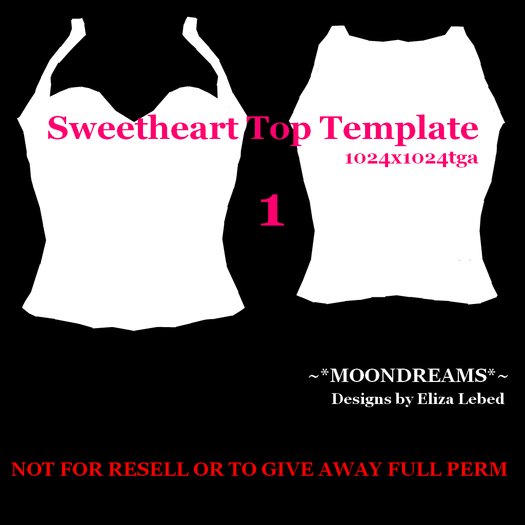 Sweetheart Top 1 Template