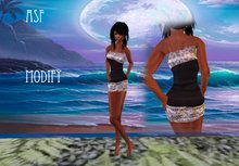 :::::AsF luminous black dress:::