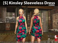 [S] Kinsley Sleeveless Dress Floral