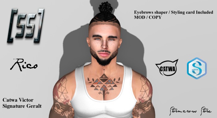 [Stormcrow Store] Rico Bento Male Shape Catwa Victor / Signature Geralt