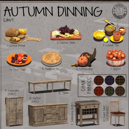 [IK] Autumn Dinning - 10. Buffet - RARE (boxed)