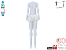 Dae Obj FBX Highly Wrinkled Mini Skirt Maitreya, Slink, Belleza, Tonic, Ocacin Satndard