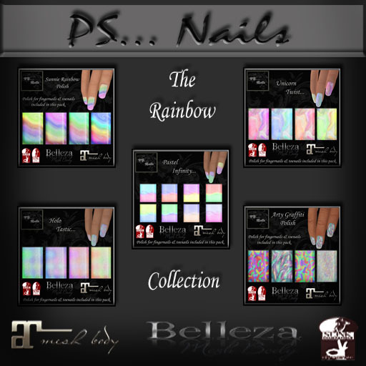 PS...Nails The Rainbow Collection HUDS(add me)