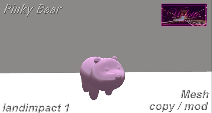 Pinky Bear mesh