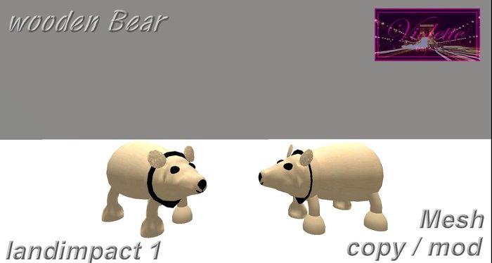 wooden Bear 