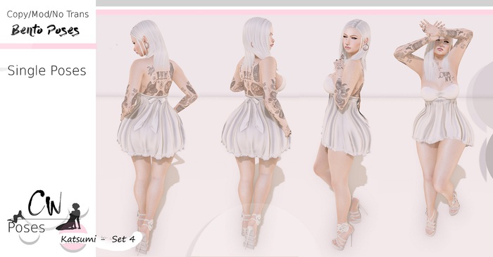 CW Poses - Katsumi Bento Pose Set 4
