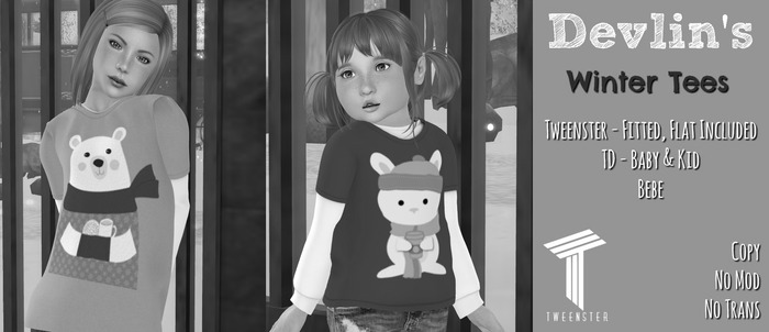 Devlin's - Tweenster - Winter Tees DEMO