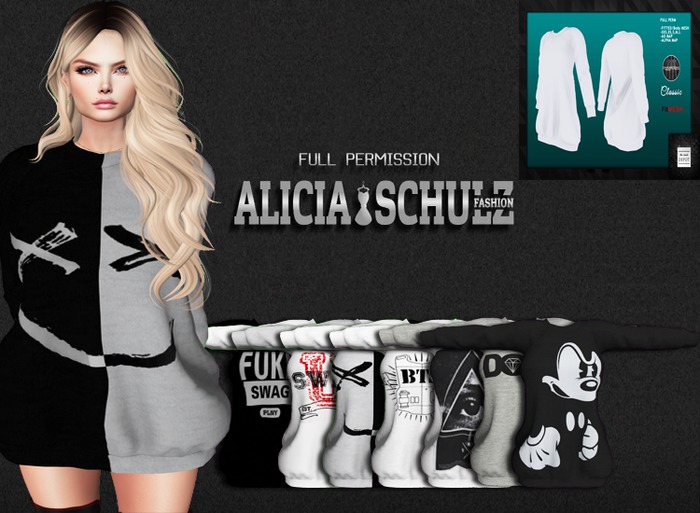 [ASFP] Texture for TMD-Long-Sweater FULL PERM (PACKED)2