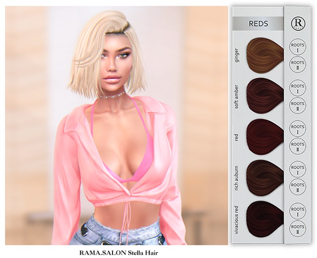 RAMA.SALON - Stella Hair 'REDS'