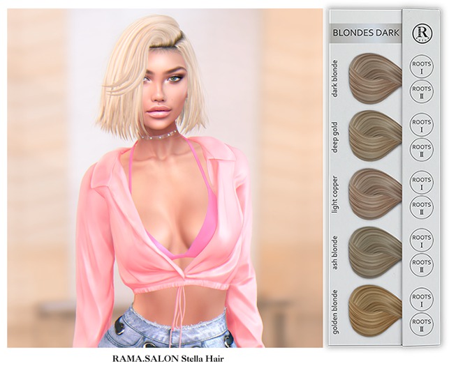 RAMA.SALON - Stella Hair 'BLONDES DARK'